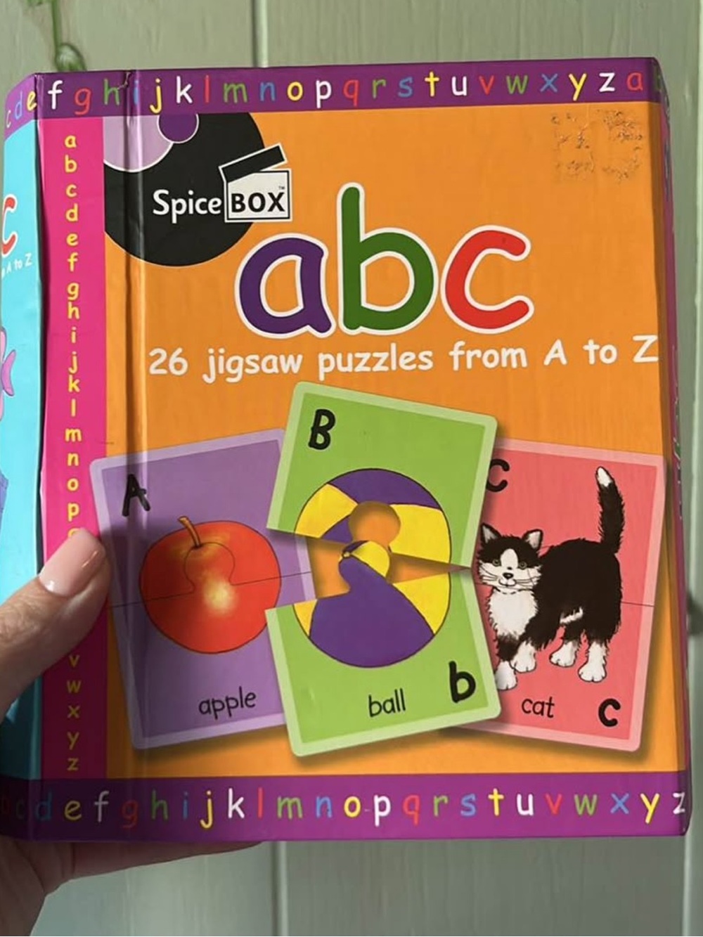 ABC 26 Jigsaw Puzzles - Orange Alphabet Puzzle Set